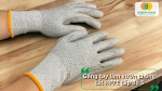 Găng tay HPPE cấp độ 5 – chống cắt vượt trội, an toàn khi cắt tỉa cành, xử lý vật sắc cạnh trong vườn.
