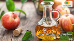 Dùng giấm táo pha loãng giúp kháng khuẩn, giữ hoa tươi lâu hơn