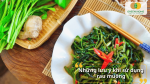 Một số lưu ý khi sử dụng rau muống tại nhà để đảm bảo rau luôn tươi ngon và an toàn cho sức khỏe.