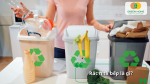 Phân loại rác nhà bếp hữu cơ và tái chế trong sinh hoạt hằng ngày