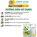 Hướng dẫn sử dụng phân bón Đầu Trâu NPK 30-10-10 với liều lượng phù hợp