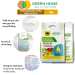 Phân bón Đầu Trâu NPK 30-10-10 có thiết kế quai xách tiện lợi, thông tin sản phẩm rõ ràng và dễ sử dụng.